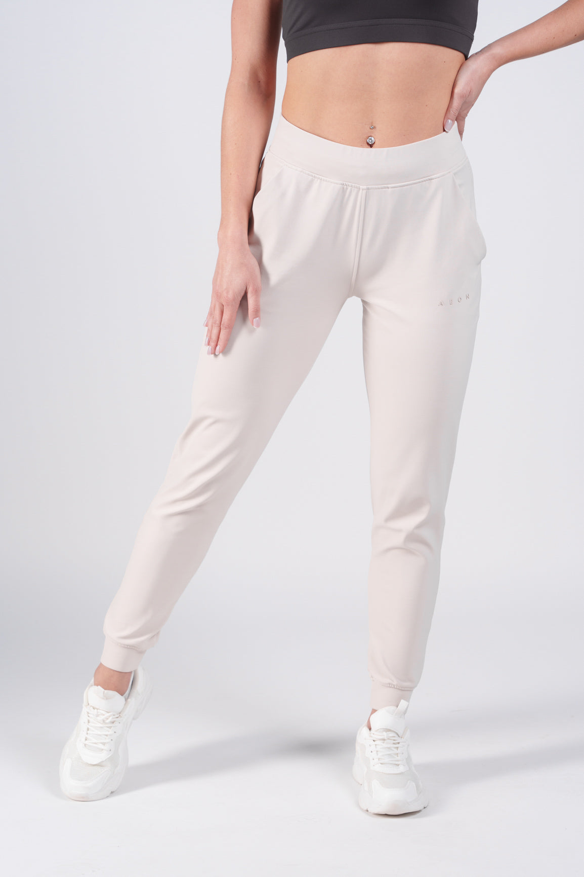 SECOND SKIN TEPLÁKOVÁ SOUPRAVA - OFF WHITE (2-KUSY)