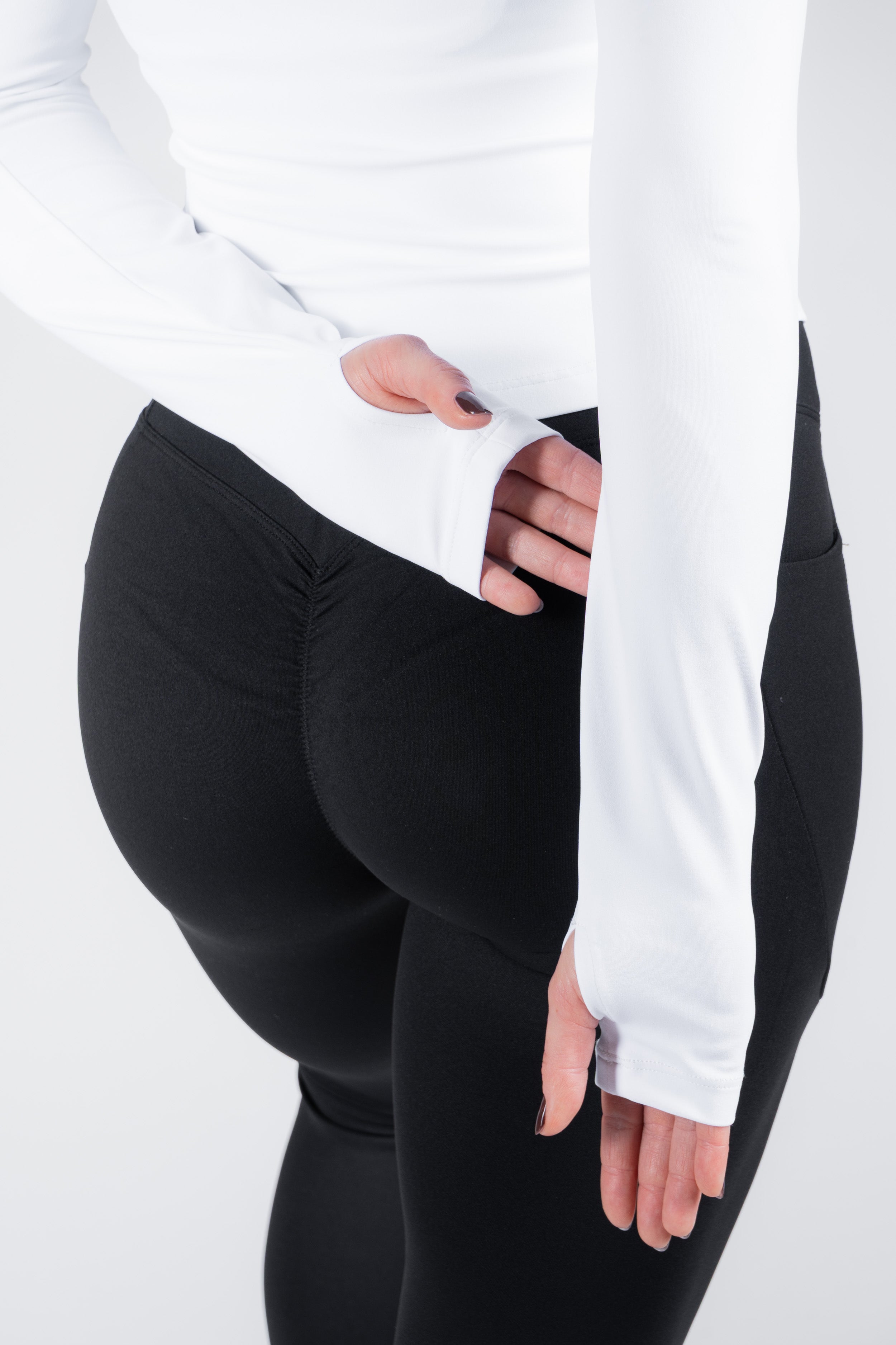 SECOND SKIN SCULPT MIKINA NA ZIP