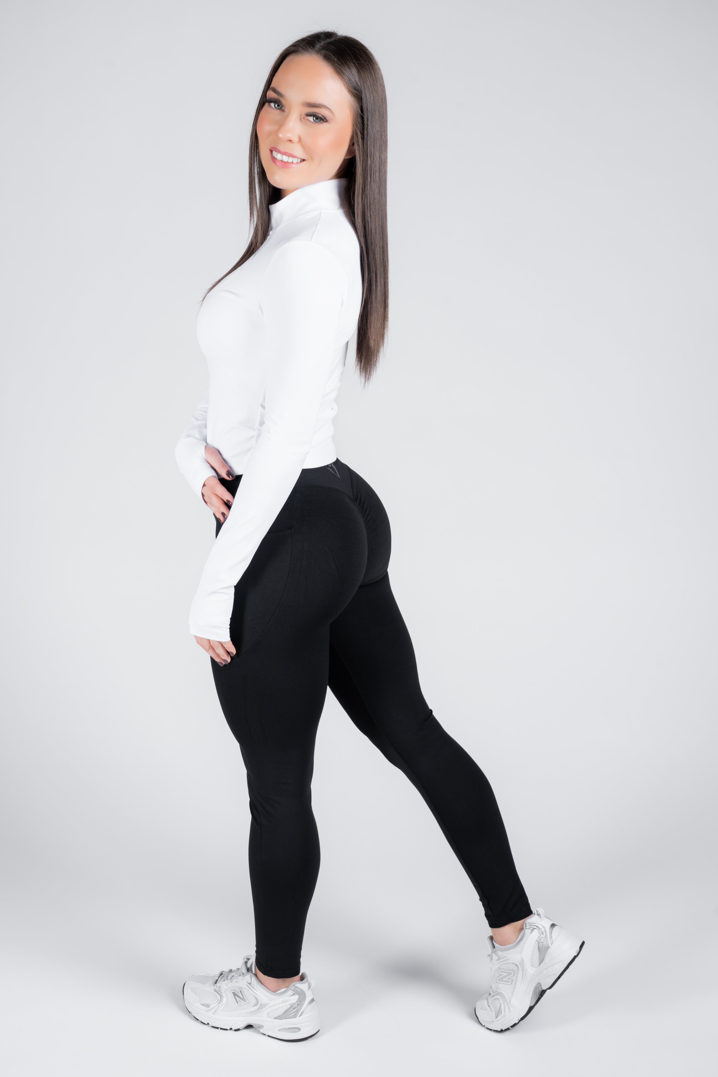 SECOND SKIN SCULPT MIKINA NA ZIP