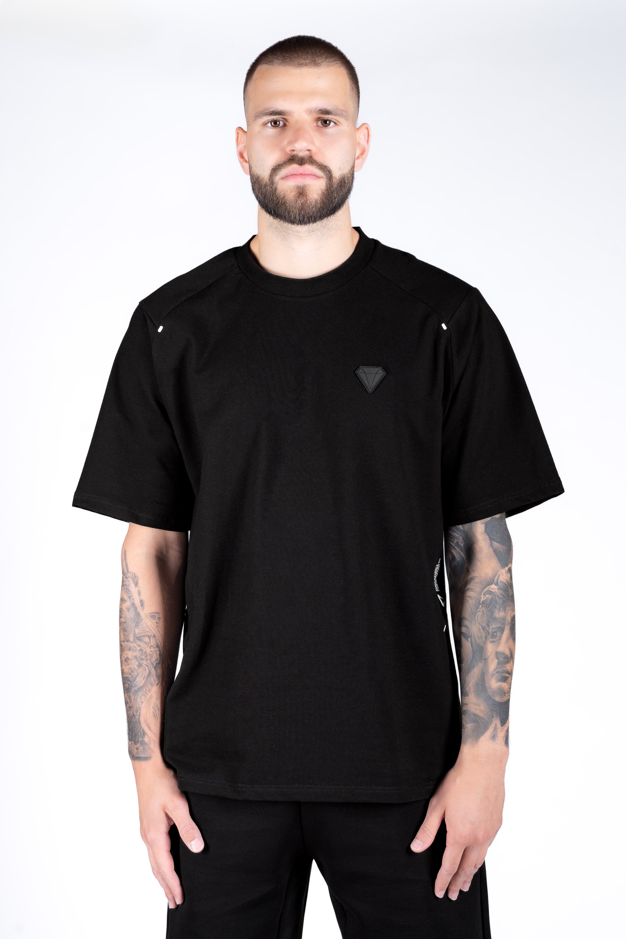 TECHPRO PÁNSKÉ OVERSIZED TRIČKO