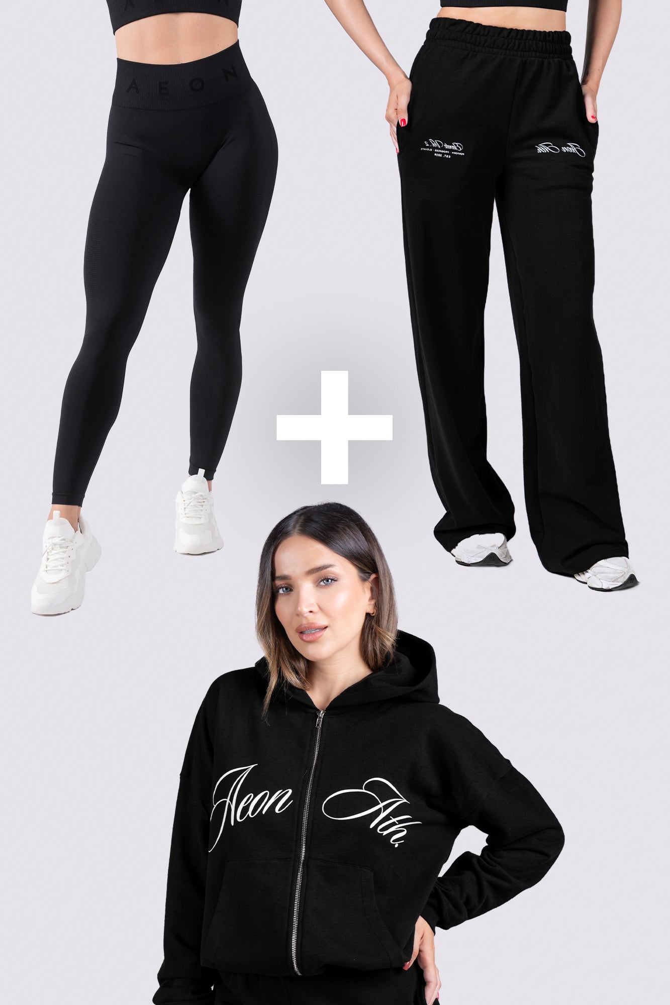 ELEVATE SADA - BLACK (3-KUSY)