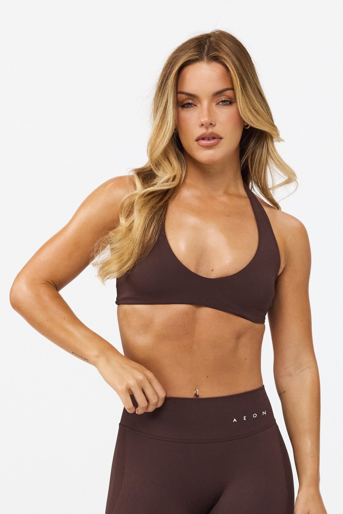 MOTION HALTER NECK BRA V2 - Aeon Athletics