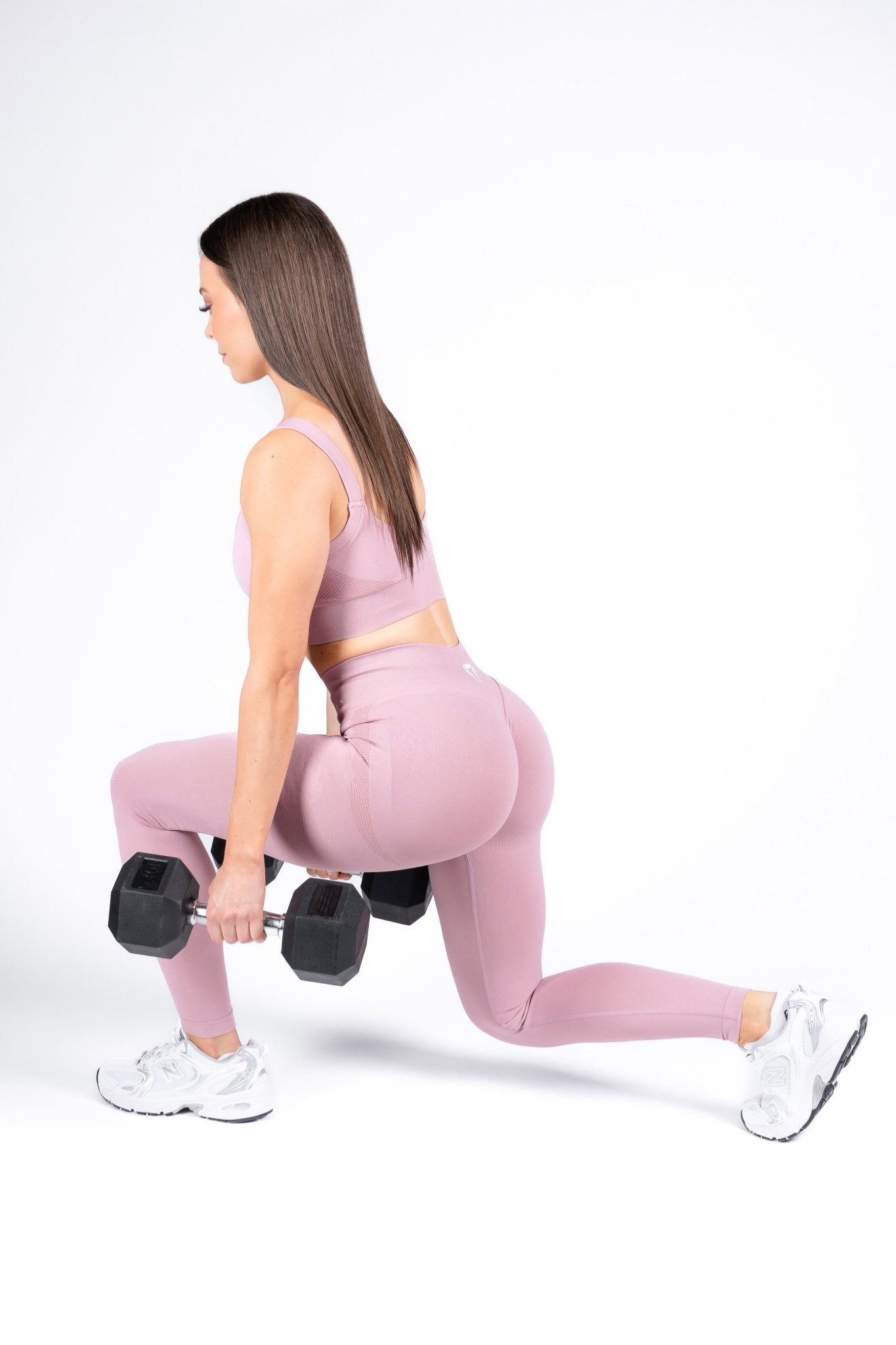 MOTION SEAMLESS LEGGINGS BUNDLE V2 - GRAPHITE & BURGUNDY & SOFT LILAC (3 - PIECE) - Aeon Athletics