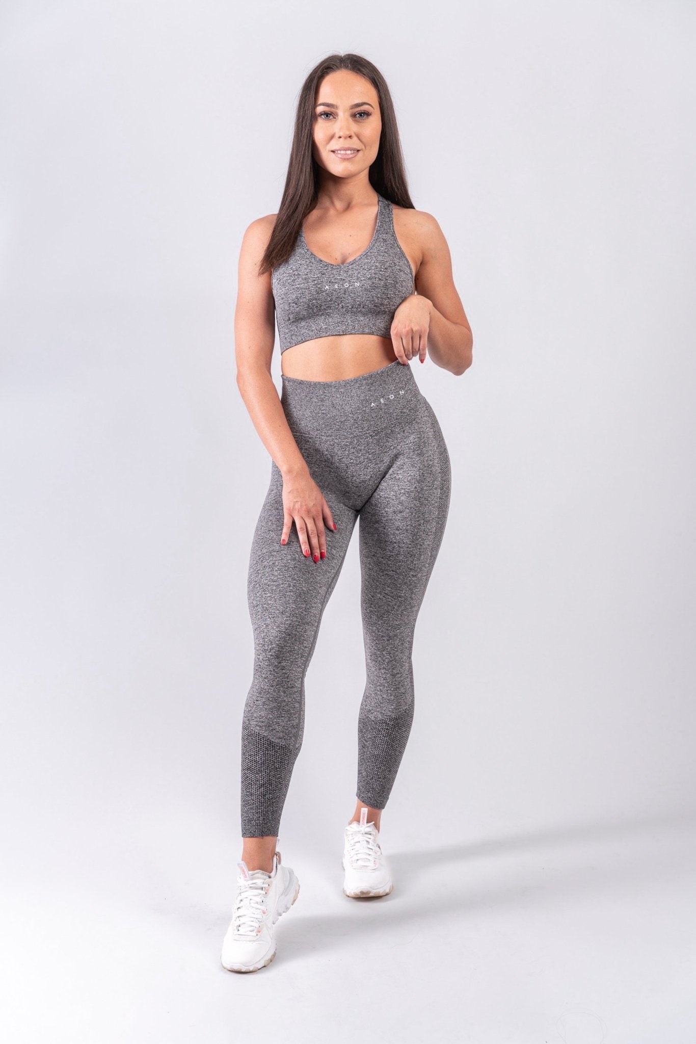 MOTION SEAMLESS MARL LEGGINGS - Aeon Athletics