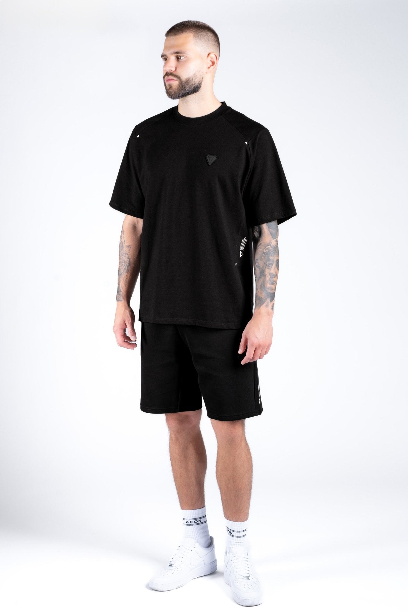 TECHPRO MENS SHORT BUNDLE - BLACK (2 - PIECE) - Aeon Athletics