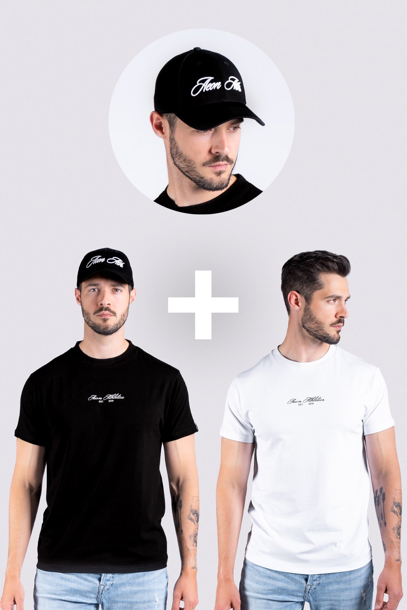 SIGNATURE SADA - BLACK/WHITE (3-KUSY)
