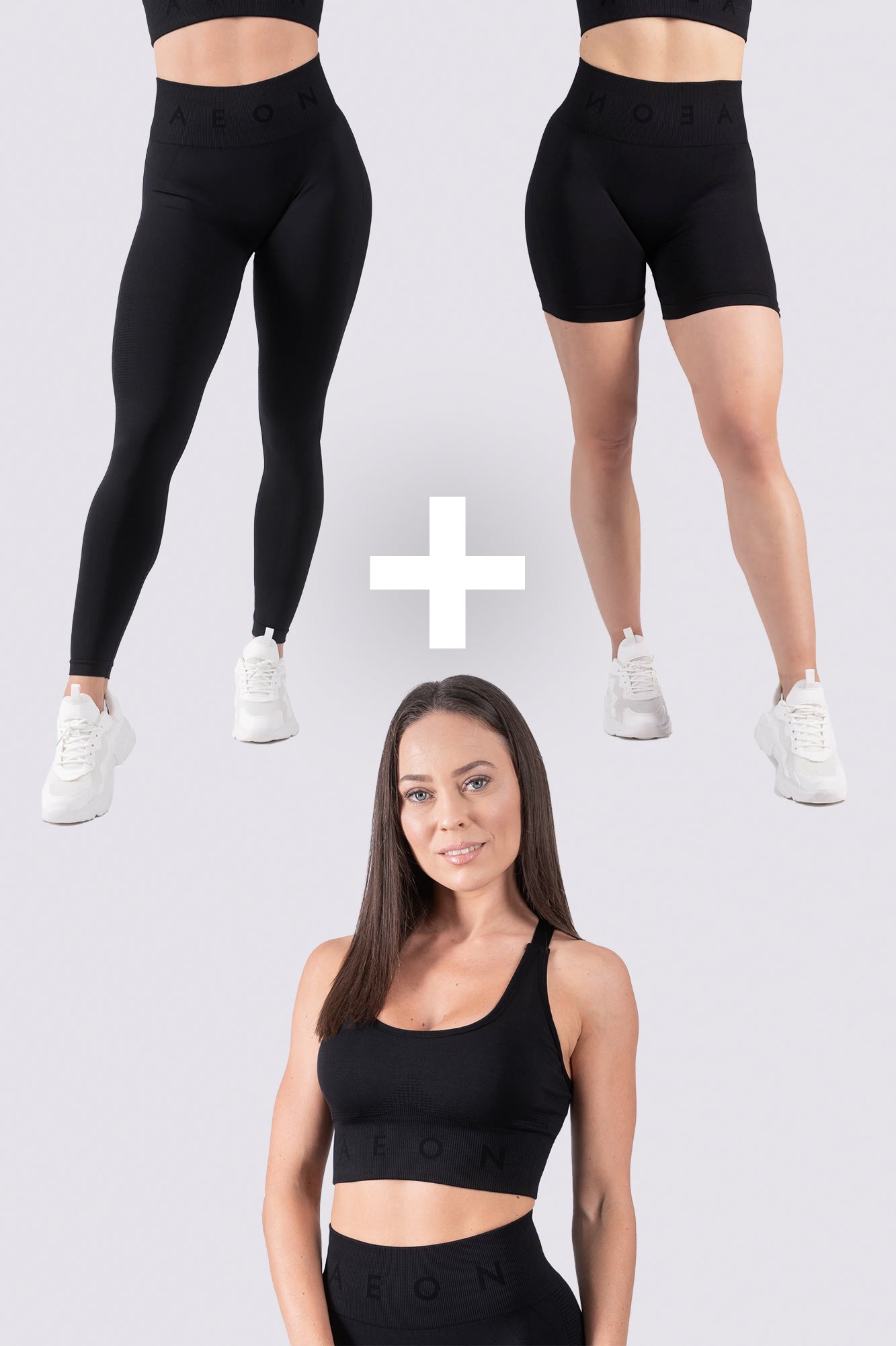 ELEVATE SADA - BLACK (3-KUSY)
