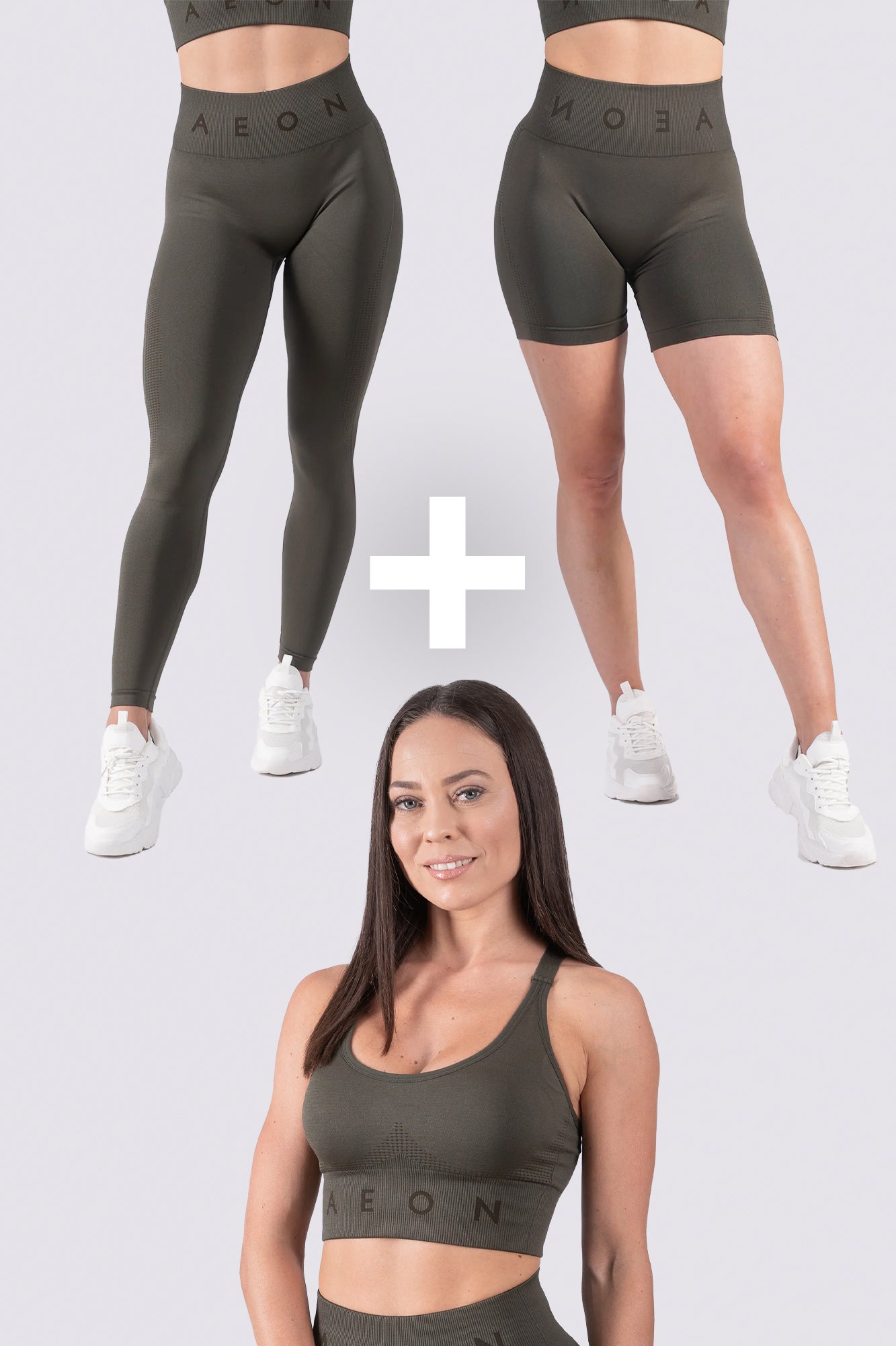 ELEVATE SADA - OLIVE (3-KUSY)