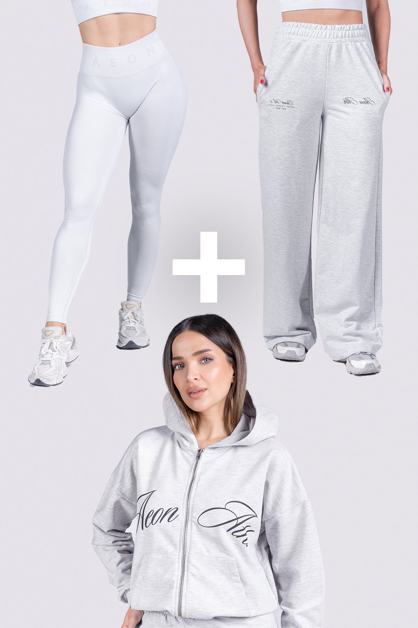ELEVATE SADA - HEATHER GREY (3-KUSY)