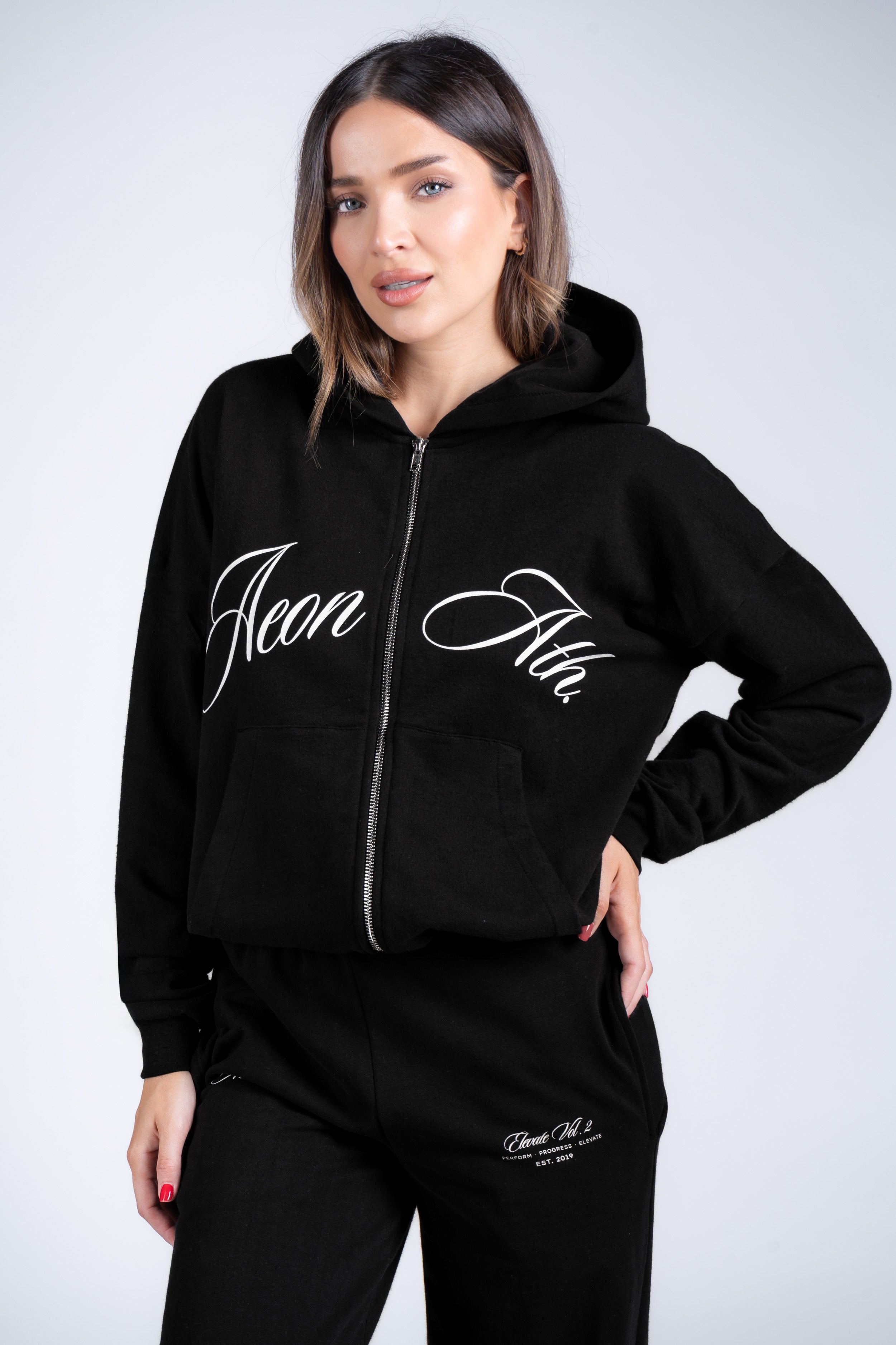 ELEVATE MIKINA NA ZIP