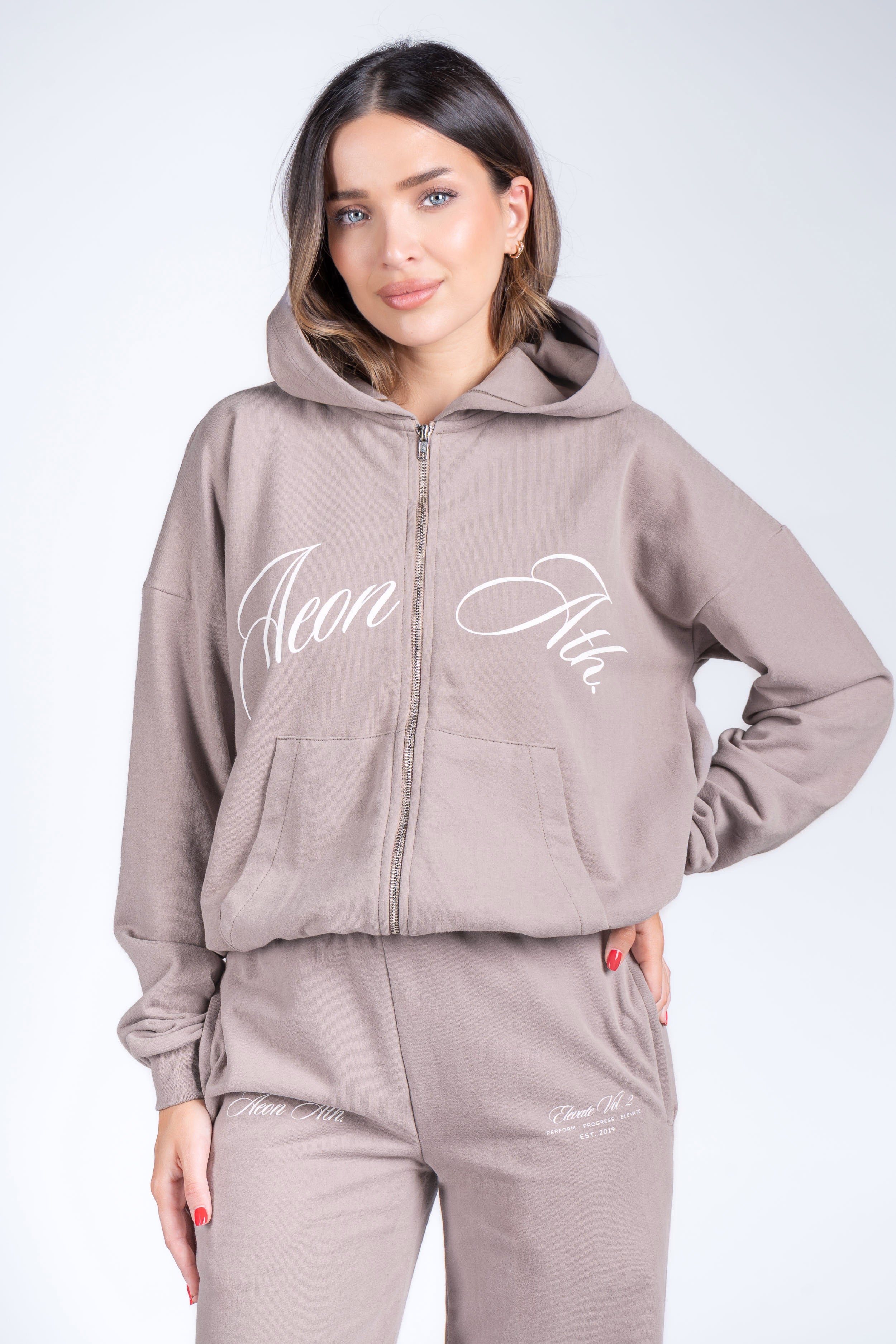 ELEVATE MIKINA NA ZIP