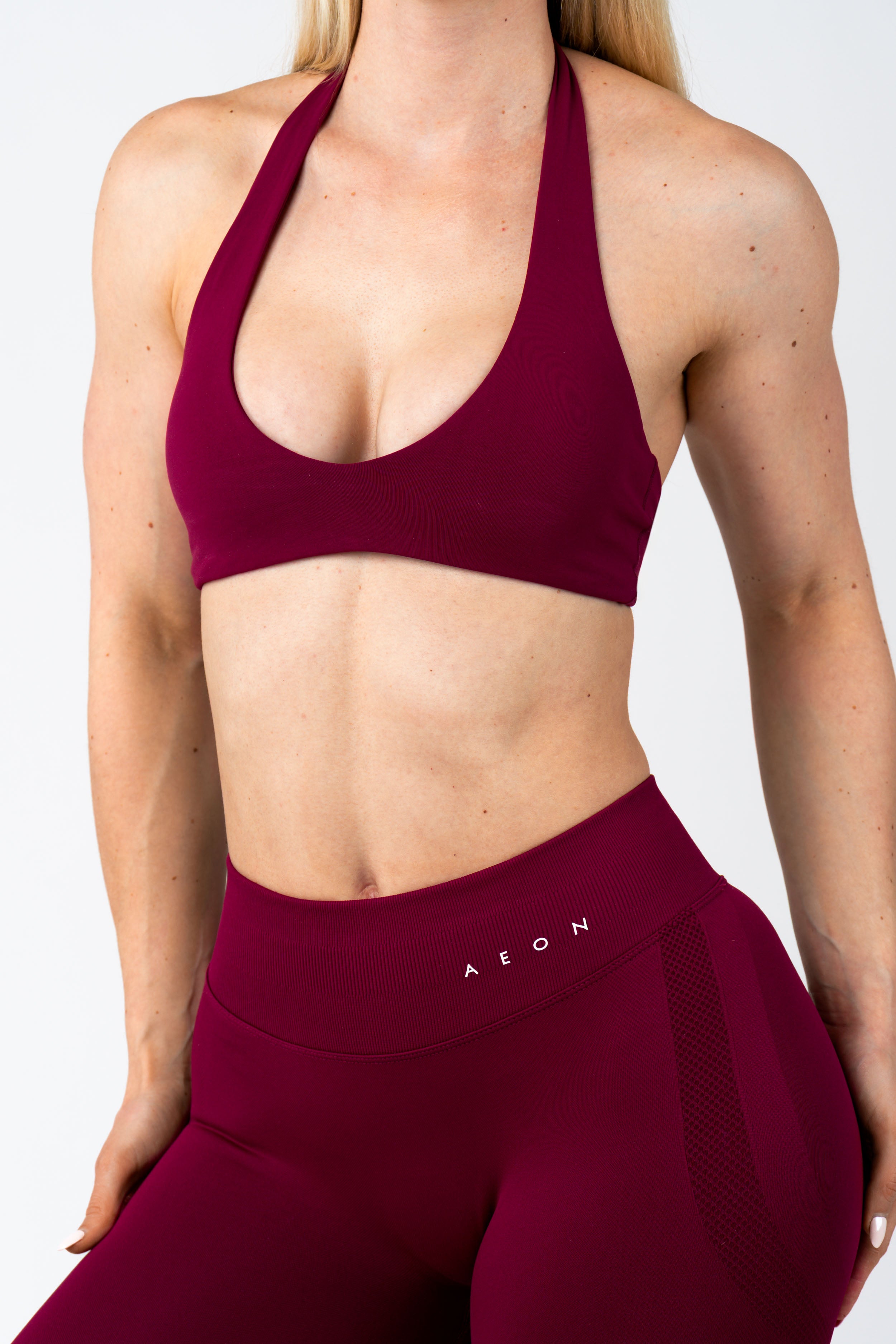 MOTION BEZEŠVÁ HALTER NECK PODPRSENKA V2