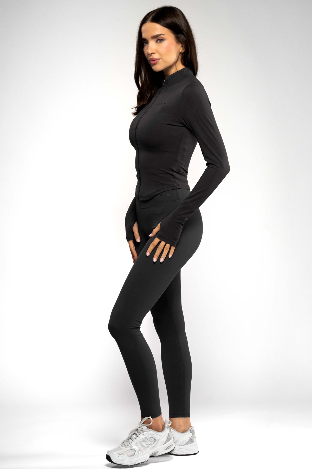 SECOND SKIN SCULPT MIKINA NA ZIP