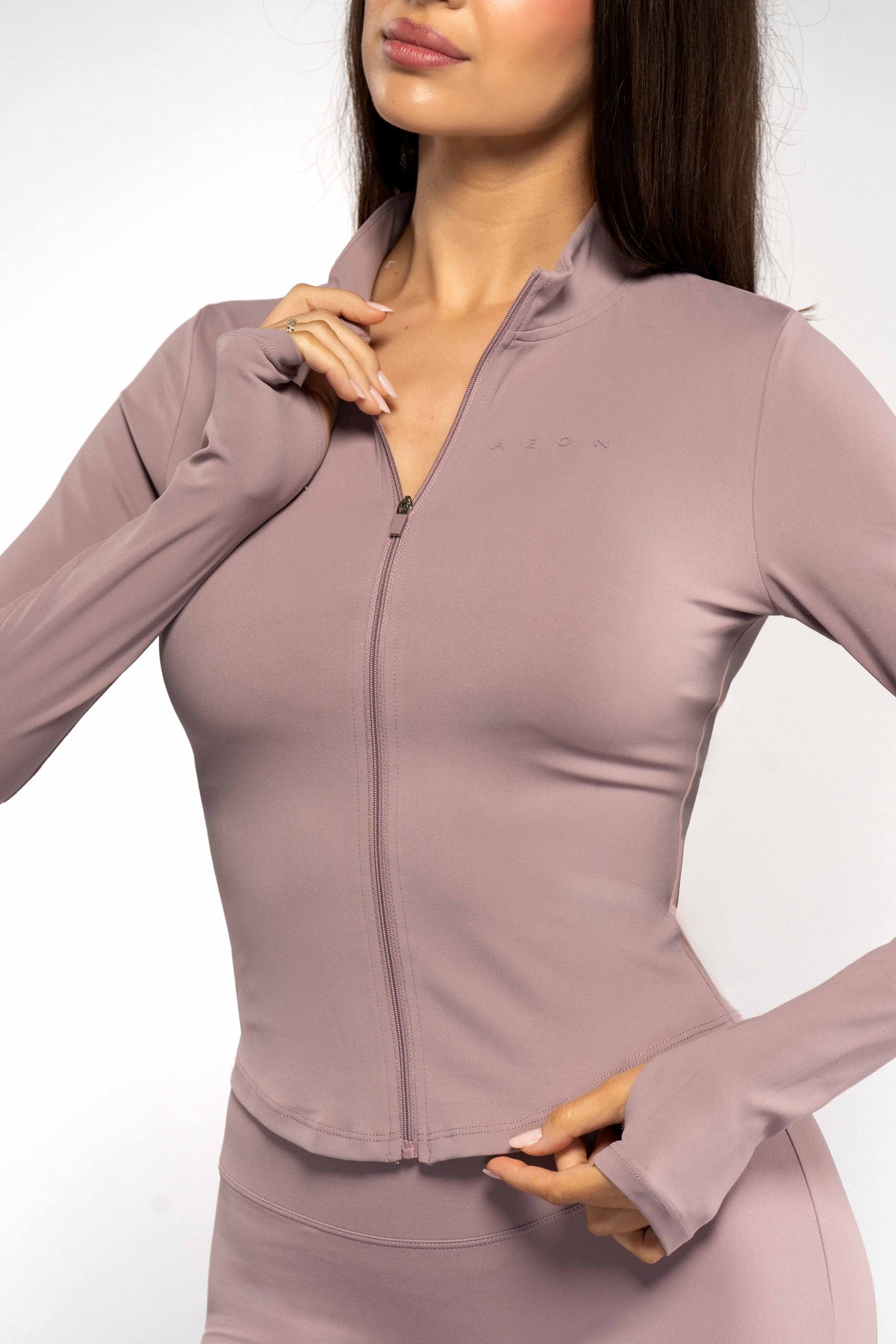 SECOND SKIN SCULPT MIKINA NA ZIP