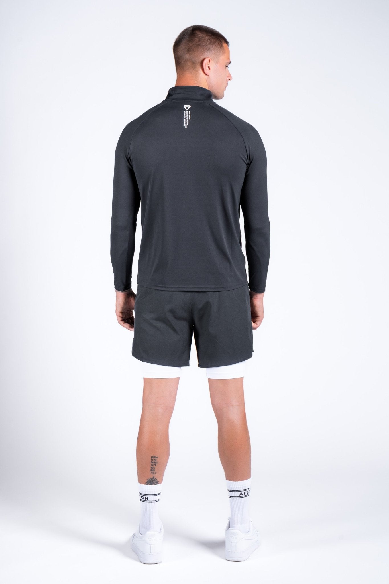 ICON PERFORMANCE HALF ZIP TEE - Aeon Athletics