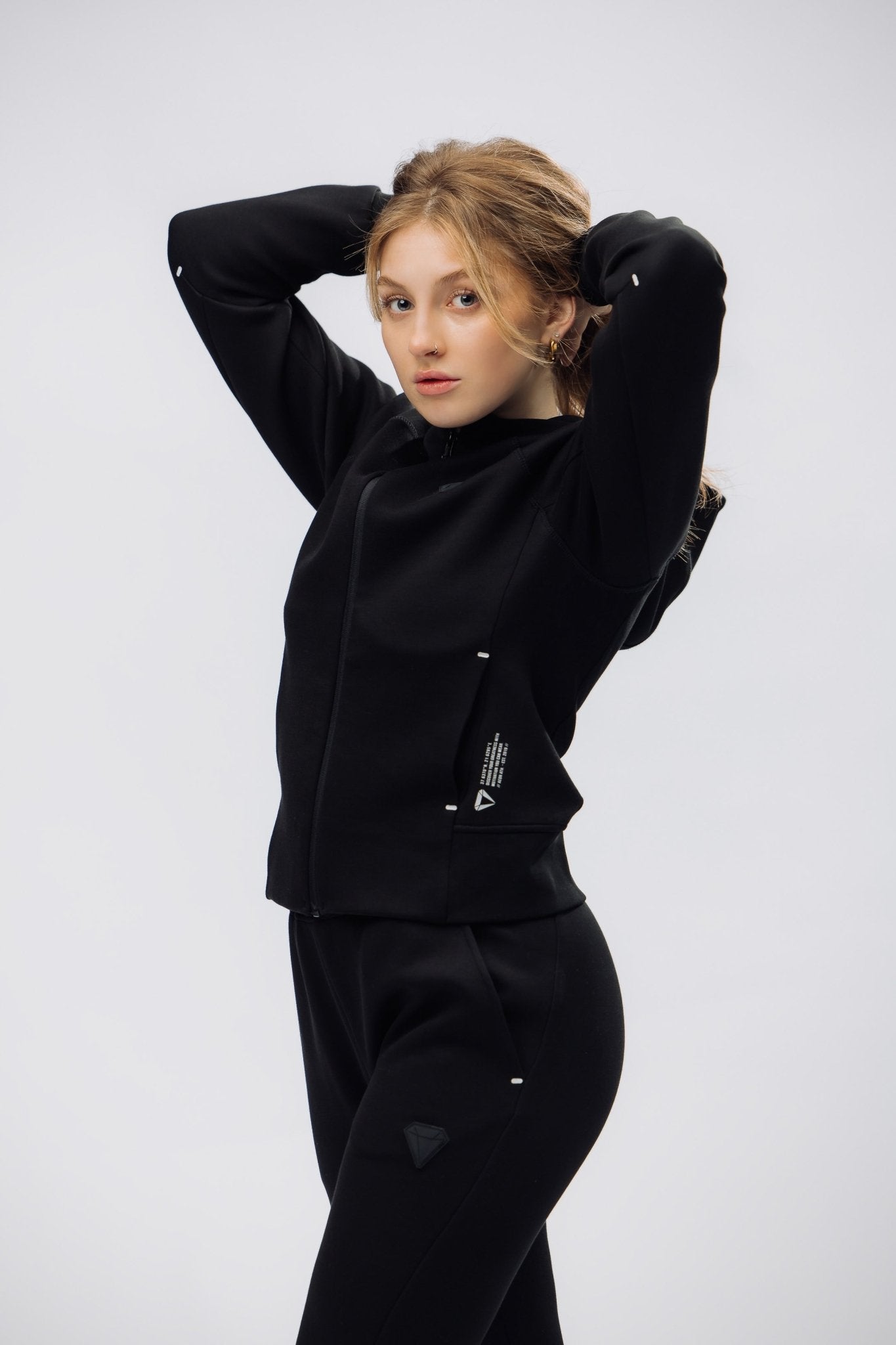 TECHPRO WOMENS TRACKSUIT BUNDLE - BLACK (2 - PIECE) - Aeon Athletics
